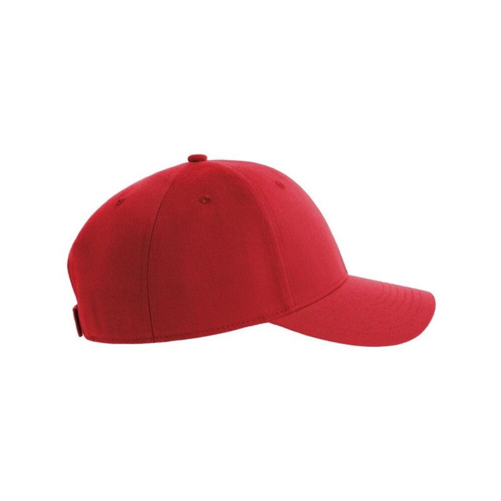 Atlantis Unisex Adult Joshua 6 Panel Cap / Red